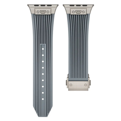 Liquid Elastic Silicone Strap, grey