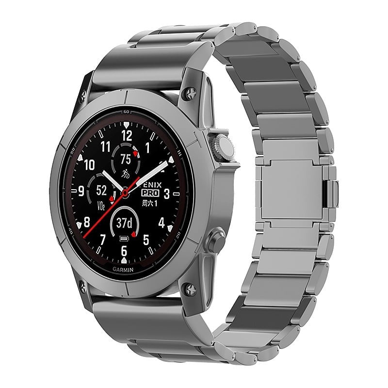 Bracelet magnétique Premium Garmin Quatix 8 - 51mm (graphite)