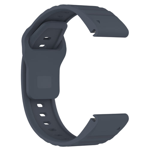 Bracelet silicone Outdoor Garmin Descent G 2 (grisbleu)
