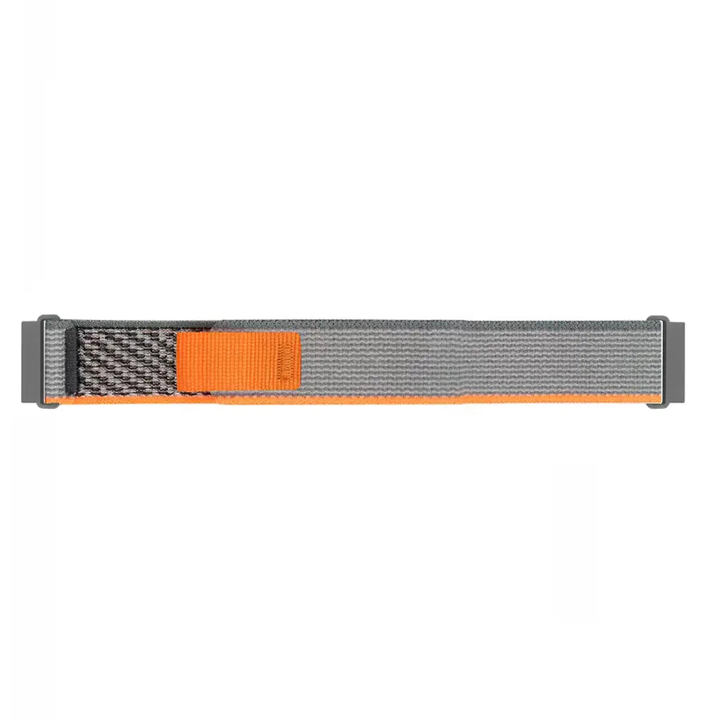 Huawei Watch GT 3 - 46mm Trail Nylon Strap (Grey/Orange)