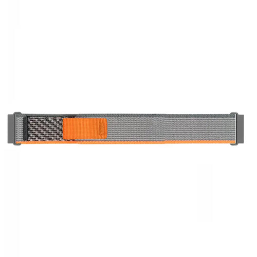 Garmin Vivomove 3 Trail Nylon Strap (Grey/Orange)