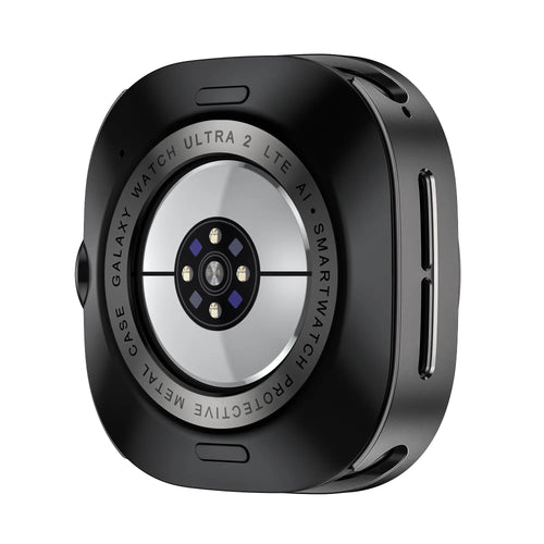 Samsung Galaxy Watch Ultra 2 Metal Case with Bezel (Dark Grey/Orange)