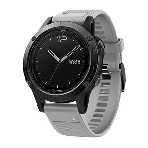 Bracelet silicone Garmin D2 Delta (gris)