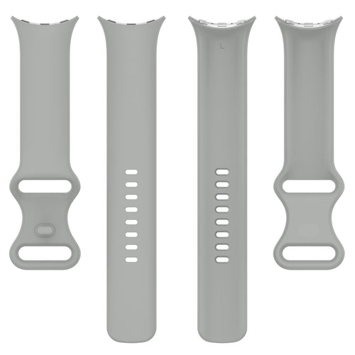 Bracelet silicone classique Google Pixel Watch 4 - 45mm (gris)