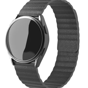 Bracelet cuir Loop Withings Steel HR Sport (gris)