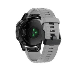Bracelet silicone Garmin Instinct E - 45mm (gris)