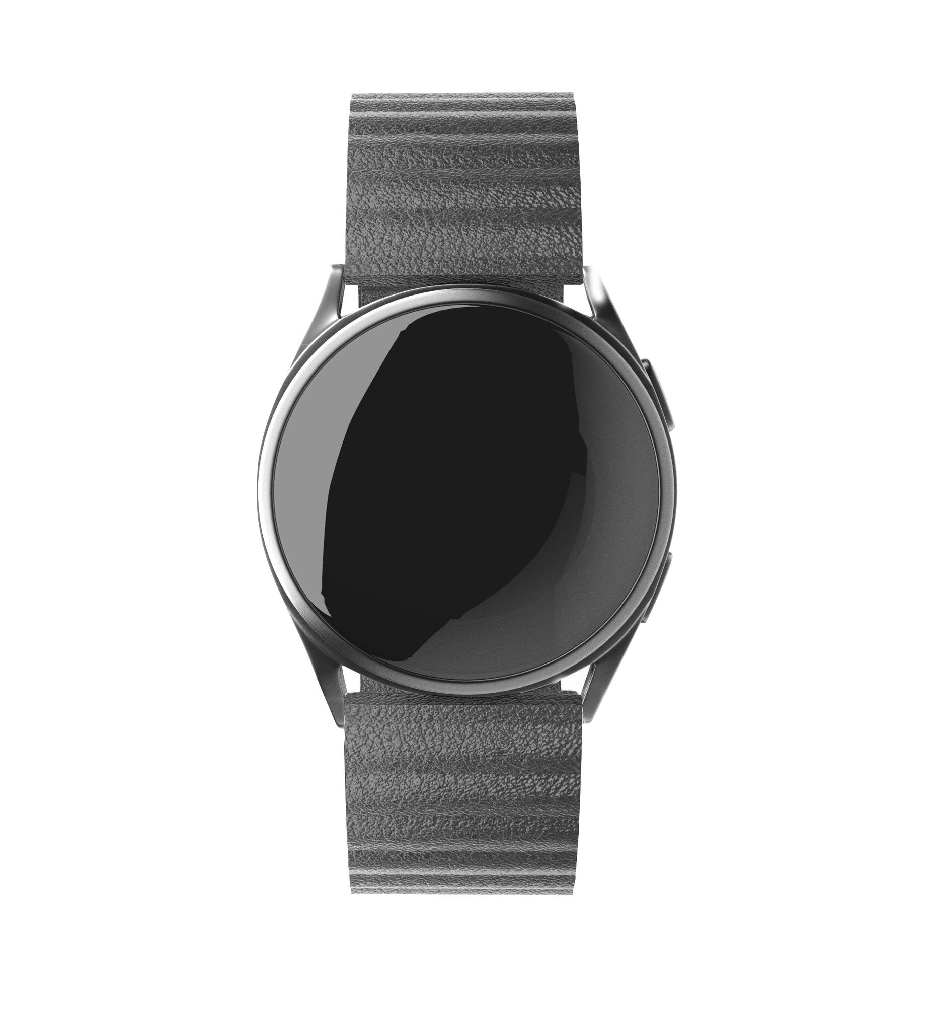Amazfit GTS 4 Leather Loop Strap (Grey)