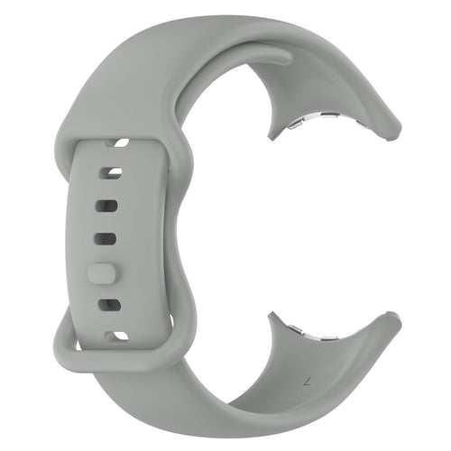 Bracelet silicone classique Google Pixel Watch 4 - 45mm (gris)