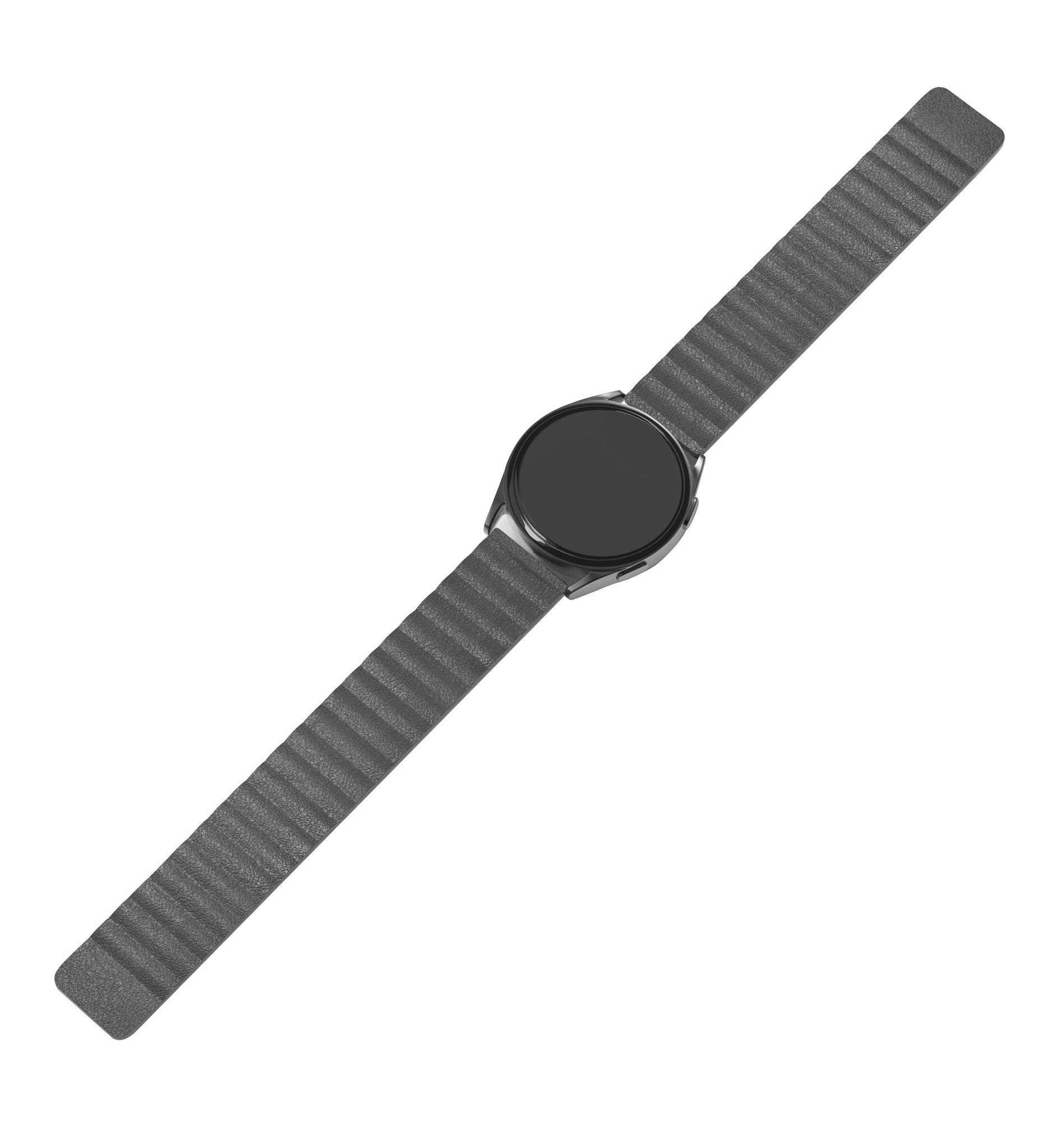 Bracelet cuir Loop Withings ScanWatch Nova (gris)