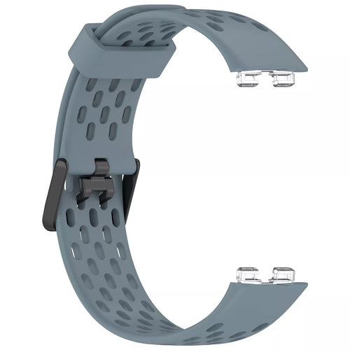 Bracelet silicone air Huawei Band 10 (grisbleu)