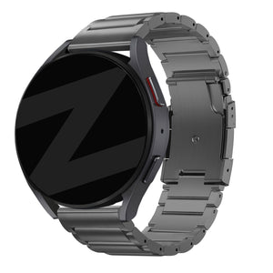 Bandz Bracelet titane 'Classic' Huawei Watch GT 5 46mm (graphite)