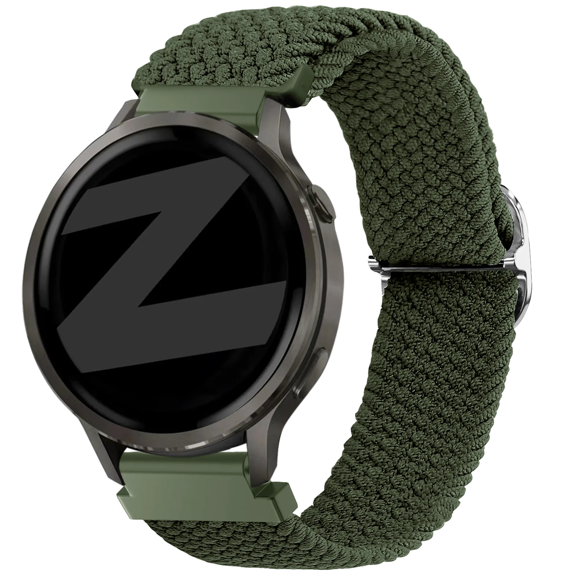 Bandz Garmin Vivoactive 4s Adjustable Braided Strap (Green)
