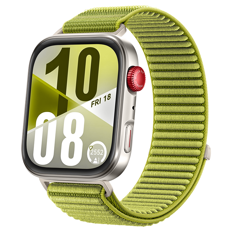 Huawei Watch Fit Pro Nylon Wave Strap (Green)