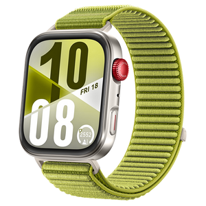 Huawei Watch Fit 4 Nylon Wave Strap (Green)