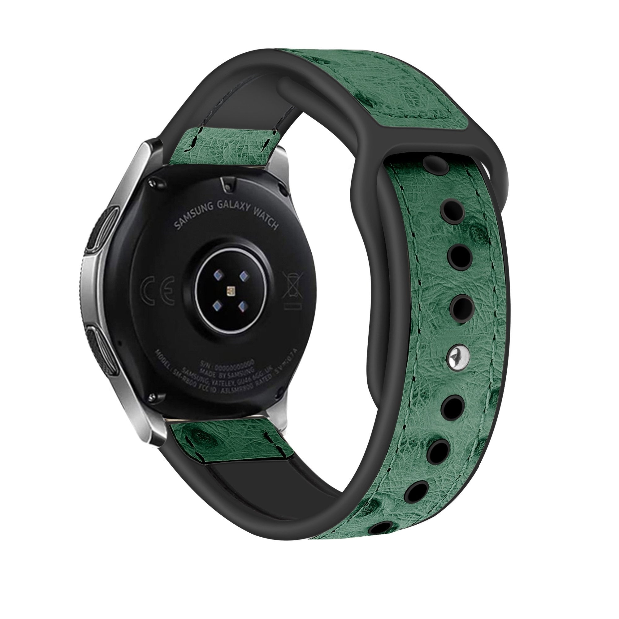 Suunto Run Leather Hybrid Strap (Green)