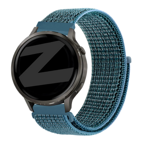 Bandz Bracelet nylon Loop Garmin Vivoactive 4s (vert-gris)