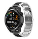 Bracelet acier Huawei Watch GT (argent/noir)
