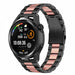 Bracelet acier Huawei Watch GT (noir/rose)
