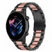 Bracelet acier Amazfit GTR 3 (noir/rose)