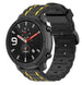 Bracelet sport boucle Xiaomi Amazfit GTR (noir/jaune)