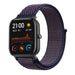 Bracelet nylon Xiaomi Amazfit GTS (violet-bleu)