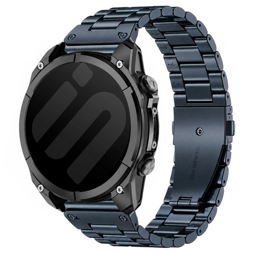 Garmin Approach S72 - 47mm Premium Steel Strap (Dark Grey)