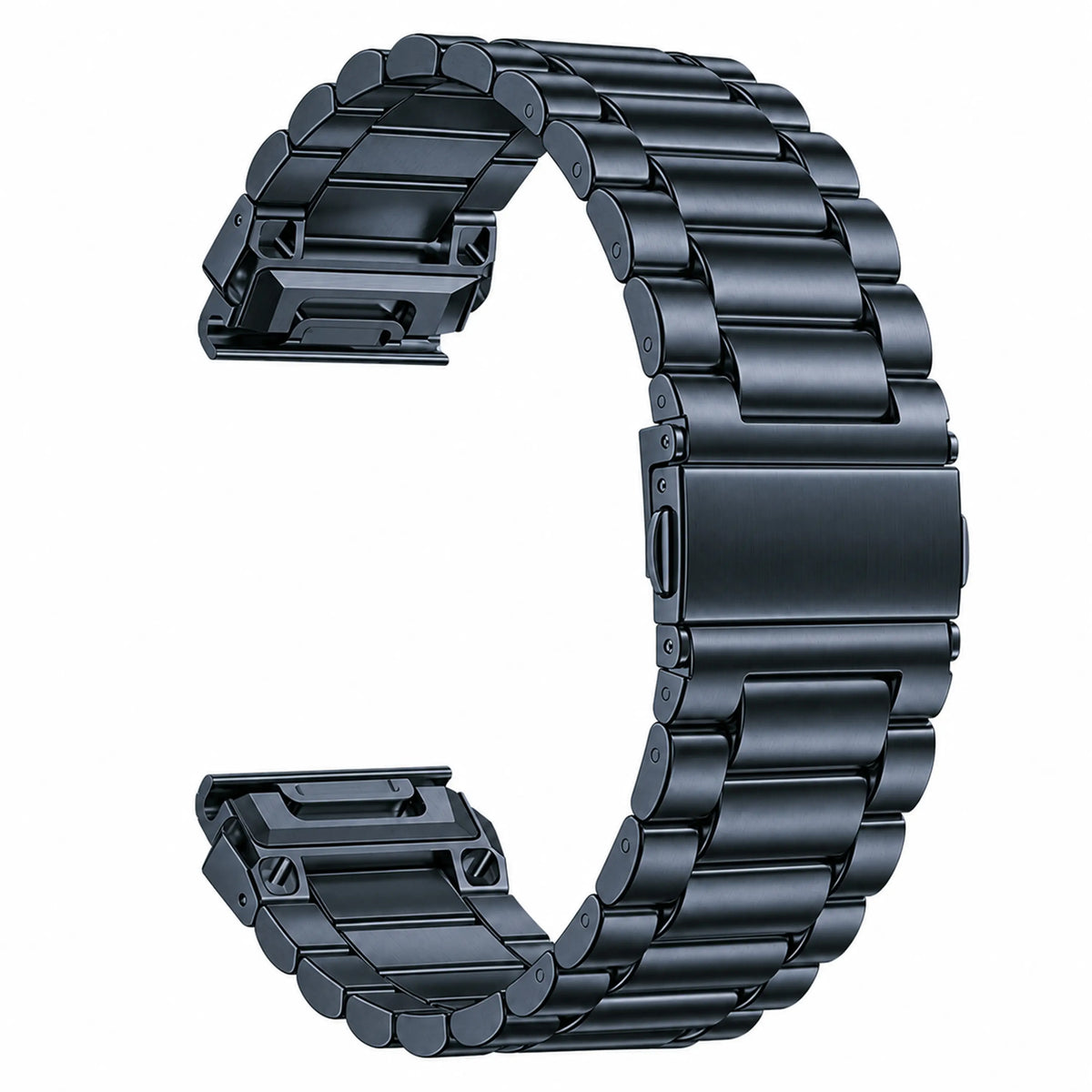 Garmin Approach S72 - 47mm Premium Steel Strap (Dark Grey)
