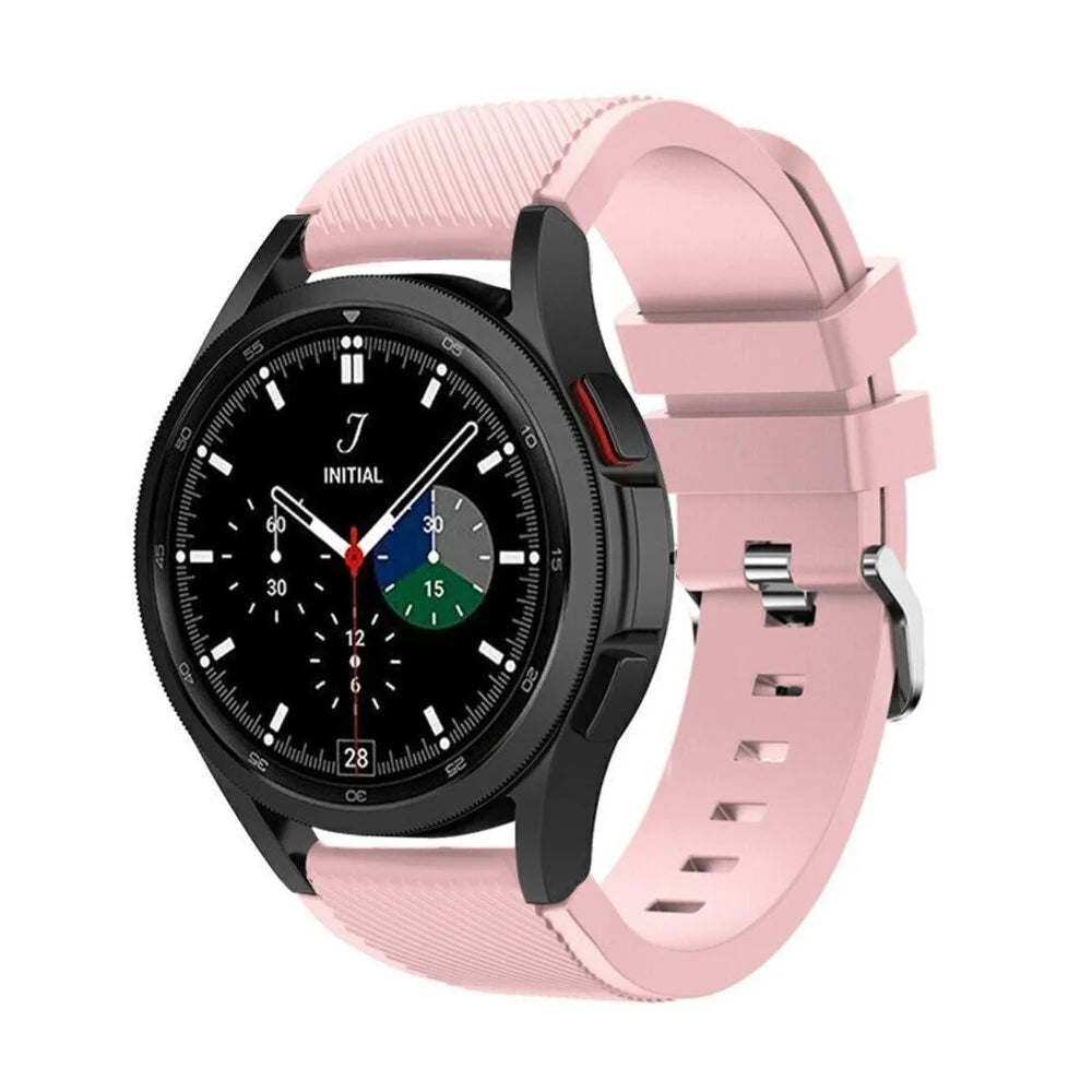 Samsung Galaxy Watch 4 Classic 46mm Silicone Strap (Pink)