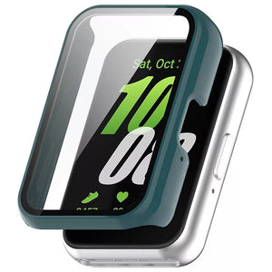 Coque rigide avec verre Samsung Galaxy Fit 3 (vert sapin)