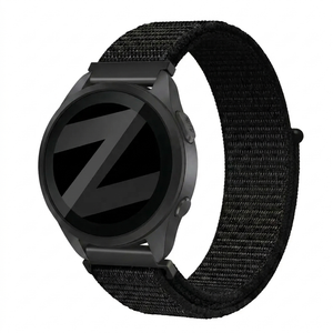 Bandz Bracelet nylon Loop Garmin Forerunner 165 (noir)
