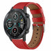Bracelet cuir Honor Magic Watch 2 (rouge)