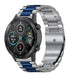 Bracelet acier Honor Magic Watch 2 (argent/bleu)