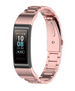 Bracelet acier Huawei Band 3/4 Pro (rose)