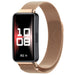 Bracelet Milanais Huawei Band 10 (or rose)