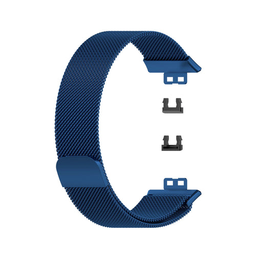 Bracelet Milanais Huawei Watch Fit SE (bleu)
