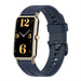 Bracelet silicone Huawei Watch Fit Mini (bleu Foncé)
