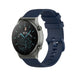 Bracelet silicone luxe Huawei Watch GT 2 Pro (bleu foncé)