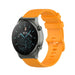 Bracelet silicone luxe Huawei Watch GT 2 Pro (orange)