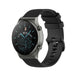 Bracelet silicone luxe Huawei Watch GT 2 Pro (noir)