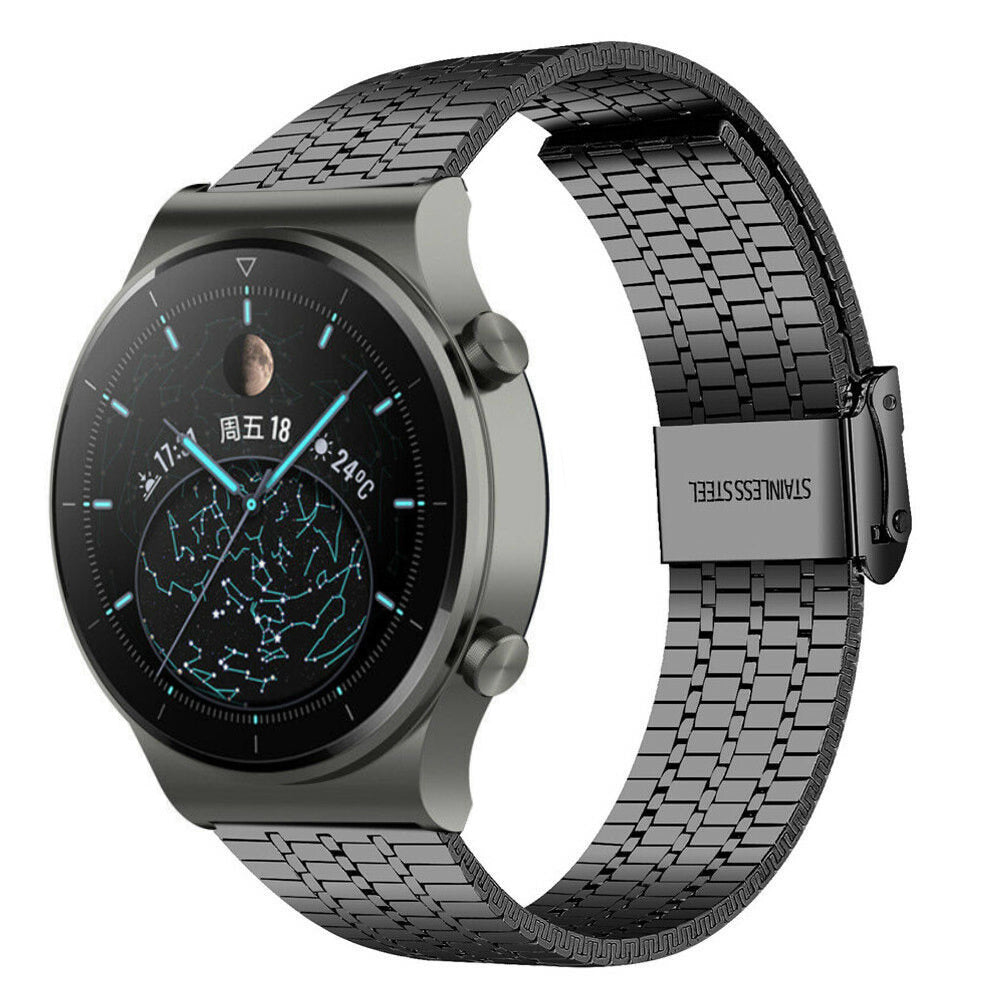 Huawei Watch GT Pro Fine Steel Strap (Black)
