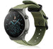 Bracelet nylon boucle Huawei Watch GT 2 Pro (vert)