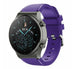 Huawei Watch GT 2 Pro Silicone Strap with Buckle (Purple)