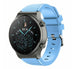 Bracelet silicone Huawei Watch GT 2 Pro (bleu sable)