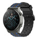 Bracelet sport à boucle Huawei Watch GT 2 Pro (noir/bleu)