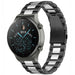Bracelet acier Huawei Watch GT 2 Pro (noir/argent)