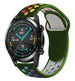 Bracelet sport Huawei Watch GT 2 (vert armée et multicolore)