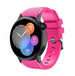 Bracelet silicone Huawei Watch GT 3 42mm (rose vif)