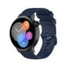 Bracelet silicone luxe Huawei Watch GT 3 42mm (bleu foncé)