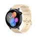 Bracelet silicone luxe Huawei Watch GT 3 42mm (beige)