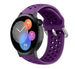 Bracelet silicone avec trous Huawei Watch GT 3 42mm (violet)